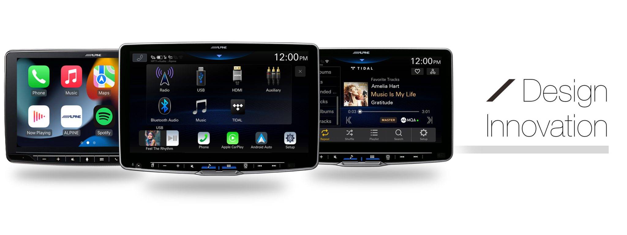 ILXF509E ALPINE HALO WIRELESS CARPLAY MEDIA PLAYER Tonkin's InCar